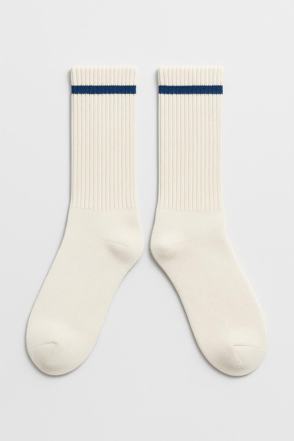Ribbed Crew Sock
